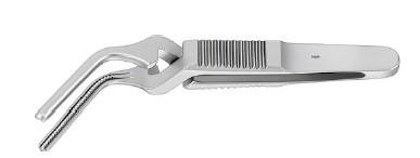 МІКРОАТРАВМАТ. БУЛЬДОГ ЗАТИСКАЧ ЗАГНУТ. 14/50MM